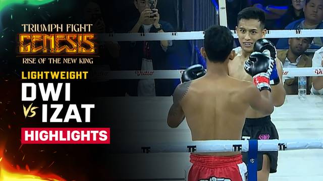 Dwi Sukarno vs Izat Zaki - Highlight | Triumph Fight Genesis Rise Of The New King