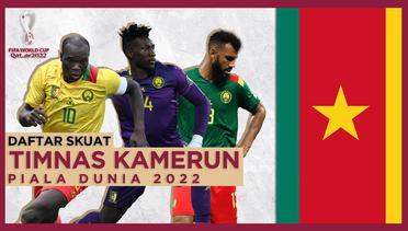 Skuat Timnas Kamerun di Piala Dunia 2022, Eric Maxim Choupo-Moting Jadi Andalan di Lini Depan