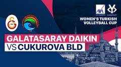 Galatasaray Daikin vs Cukurova BLD Adana Demirspor - Full Match | Women's Turkish Volleyball Cup 23/24