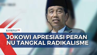 Hadiri Acara 1 Abad NU di Sidoarjo, Jokowi Ucap Terima Kasih ke NU Tangkal Radikalisme!