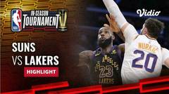 Phoenix Suns vs LA Lakers - Highlights | NBA In Season Tournament 2023/24