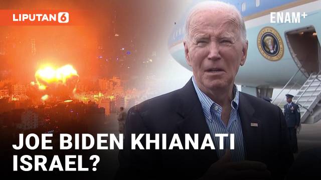 Joe Biden Tolak Dukung Israel Serang Pusat Nuklir Iran