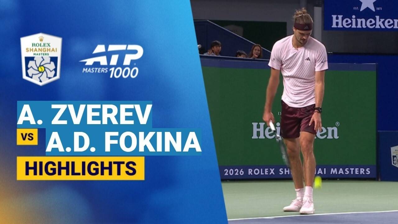 Alexander Zverev vs Alejandro Davidovich Fokina - Semifinal | ATP 1000: Rolex Shanghai Masters 2026