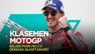 Klasemen MotoGP 2022, Pecco Bagnaia Berselisih 23 Poin dengan Fabio Quartararo
