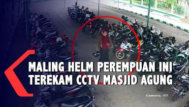 Viral Pencuri Perempuan Di Masjid Agung Pamekasan Terekam CCTV