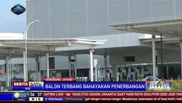 Balon Udara Tanpa Awak Jatuh di Bandara Ahmad Yani