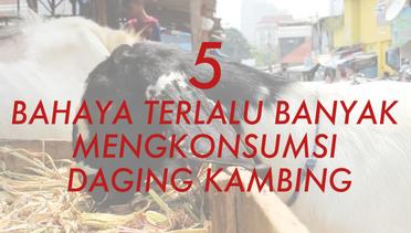 5 Bahaya Mengkonsumsi Daging Kambing