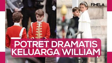 Keluarga Pangeran William dan Kate Middleton di Penobatan Raja Charles III