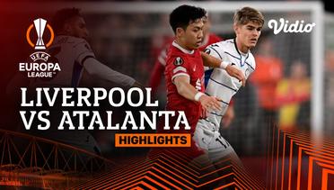 Liverpool vs Atalanta - Highlights | UEFA Europa League 2023/24 - Quarter Final