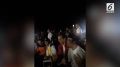 Jokowi Goyang Dayung Nonton Closing Asian Games