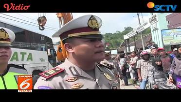 Evakuasi Bus Pariwisata Ciwidey Jadi Tontonan Warga - Liputan6 Petang