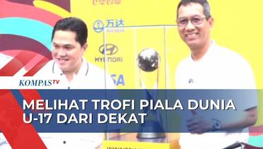 Trofi dan Maskot Piala Dunia U-17 Dipamerkan di Car Free Day Jakarta!