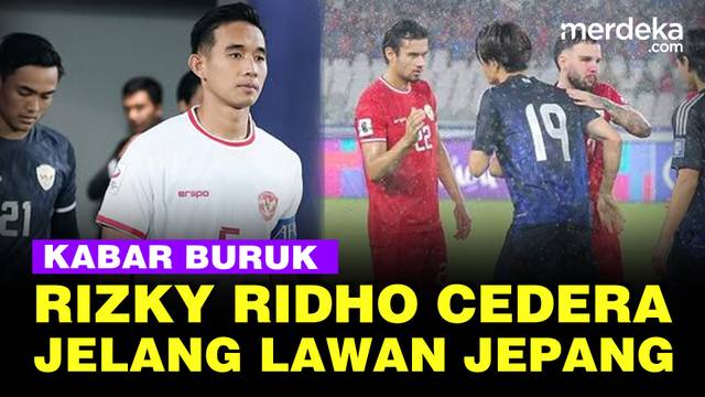 Kabar Buruk Bek Timnas Rizky Ridho Cedera Jelang Lawan Jepang, Hilgers Atau Diks Penggantinya?