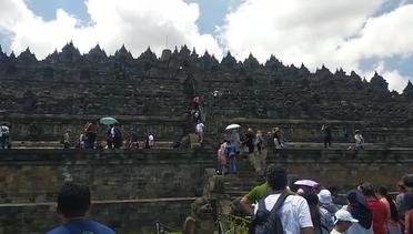 Menikmati Suasana Candi Borobudur Wisata Yogyakarta yang Indah.Study Tour Mi Cepoko Nganjuk Jatim
