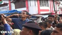 Sambangi Padang Sidempuan, Sandiaga Uno Disambut Meriah Warga - Fokus '