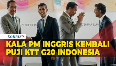 Momen PM Inggris Kembali Puji KTT G20 Indonesia saat Pertemuan Bilateral dengan Jokowi di Jepang