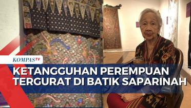 Arti Corak Burung Hong dan Bunga Anggrek Bulan di Batik Saparinah