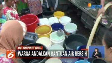 Korban Banjir Jeneponto Kesulitan Air Bersih -Liputan 6 Siang