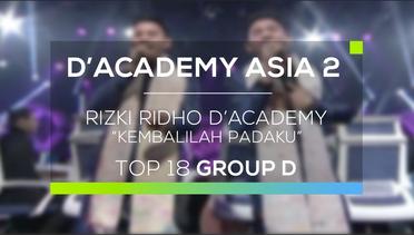 Rizki Ridho D'Academy - Kembalilah Padaku (D'Academy Asia 2)
