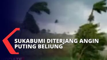 Diterjang Angin Puting Beliung, Puluhan Rumah Warga di Sukabumi Rusak Berat!
