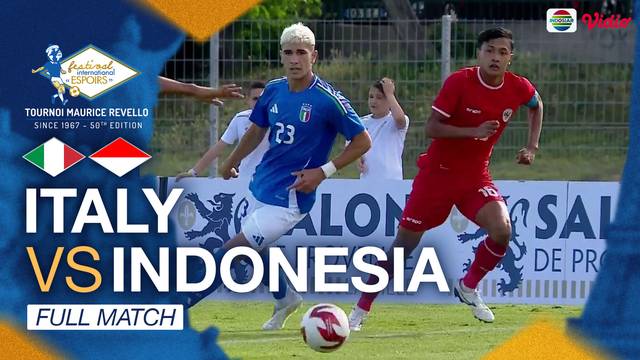 Italy vs Indonesia - Full Match  | Tournoi Maurice Revello 2024