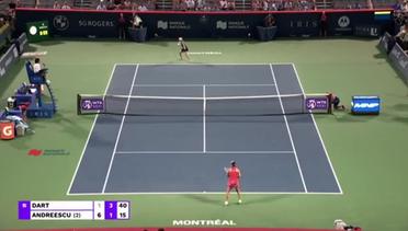 Match Highlights | Bianca Andreescu 2 vs 1 Harriet Dart | WTA National Bank Open 2021