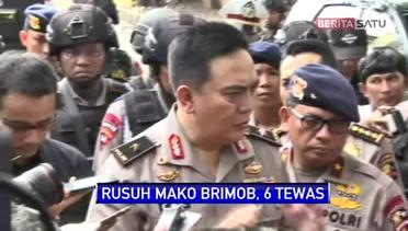 5 Polisi dan 1 Tahanan Tewas dalam Insiden Mako Brimob