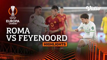 Roma vs Feyenoord - Highlights | UEFA Europa League 2023/24