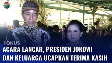 Pernikahan Kaesang-Erina Berjalan Lancar, Jokowi Ucapkan Terima Kasih dan Minta Maaf | Fokus
