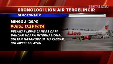 Ini Kronologi Lion Air Tergelincir