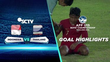 Indonesia (0) vs Thailand (2) - Goal Highlights | AFF U-15 2019