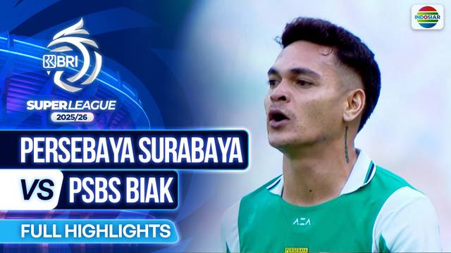 PERSEBAYA Surabaya VS PSBS Biak - Full Highlights | BRI Super League 2025/26