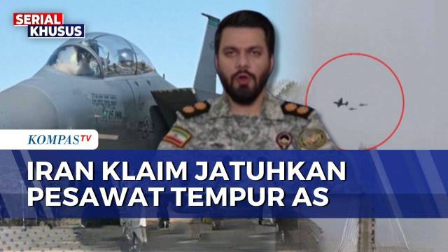 Perang Memanas! Iran Klaim Tembak Jatuh Jet Tempur F-15 Milik AS, Ini Respons Trump
