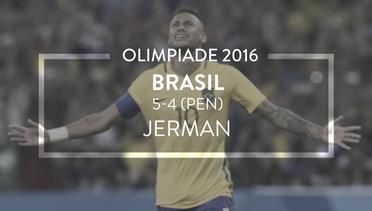 Brasil Vs Jerman 5-4 (Pen): Neymar Bawa Brasil Raih Emas