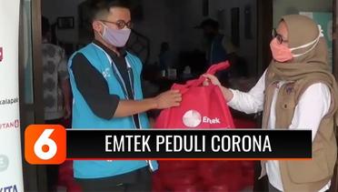 Emtek Peduli Corona Salurkan Bantuan Sembako dan Masker untuk Warga di Bogor dan Bekasi