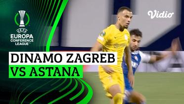 Dinamo Zagreb vs Astana - Mini Match | UEFA Europa Conference League 2023/24