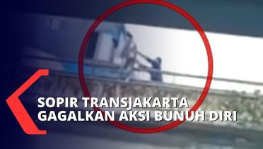 Gagalkan Aksi Bunuh Diri, Sopir Transjakarta Ini Dapat Penghargaan Berkat Aksi Heroiknya!
