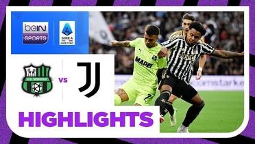 Sassuolo vs Juventus - Highlights | Serie A 2023/2024
