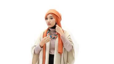 Tutorial Hijab Turban Mediterania Simple