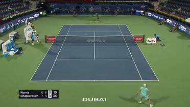 Match Highlights | Denis Shapovalov 2 vs 1 Lloyd Harris | Dubai Duty Free Tennis Championships 2021