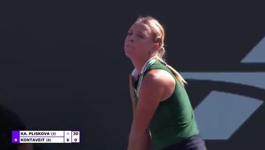 Match Highlights | Anett Kontaveit vs Karolina Pliskova | Akron WTA Finals Guadalajara