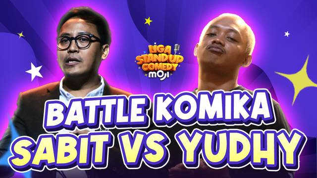 Sabit Albanie (Jakbar) vs Yudhy (Tangsel) | Semifinal Liga Stand Up Comedy Moji