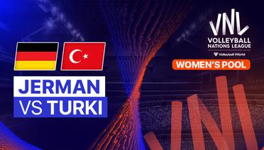 Jerman vs Turki - Full Match | Women's Volleyball Nations League 2024