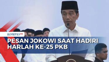 Hadir di Harlah Ke-25 PKB, Jokowi: Jangan Ada Saling Fitnah di Pemilu 2024