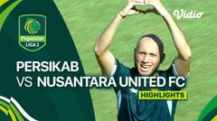 Persikab Kab. Bandung vs Nusantara United FC - Highlights | Liga 2 2023/24