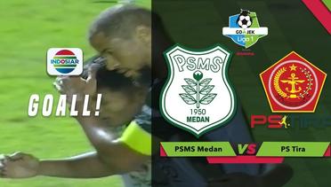 Goal Dimas Drajad - PSMS Medan (1) vs (4) PS Tira | Go-Jek Liga 1 Bersama Bukalapak