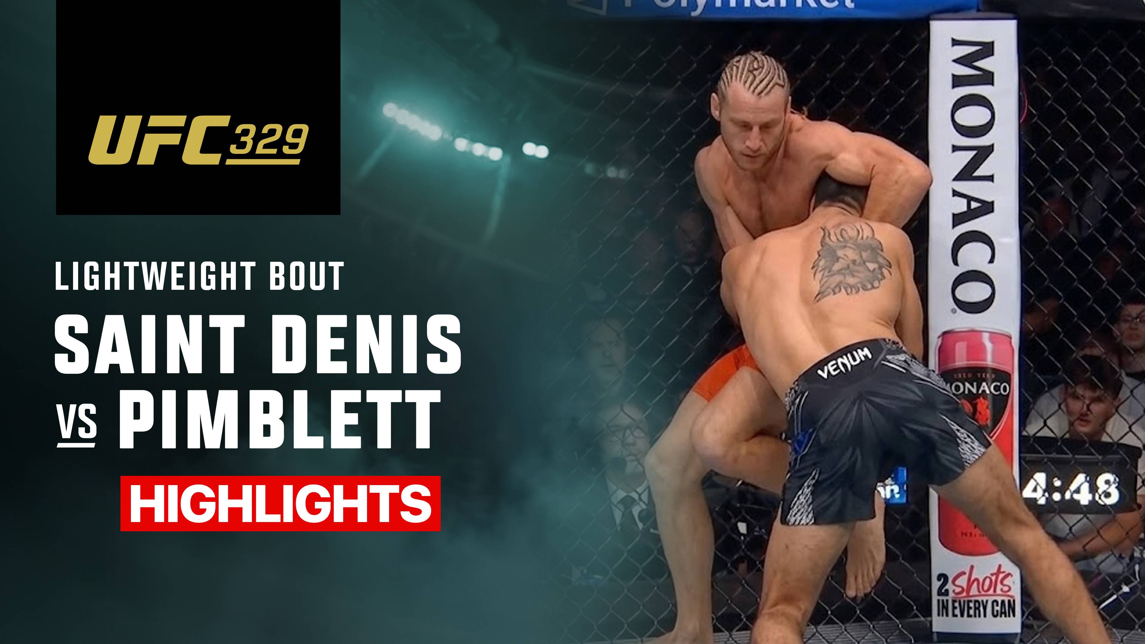 Benoit Saint Denis vs Paddy Pimblett - Lightweight | UFC 329