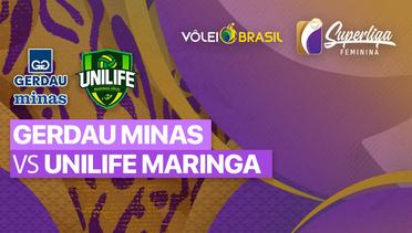 Full Match | Gerdau Minas vs Unilife Maringa | Brazilian Women's Volleyball League 2022/2023