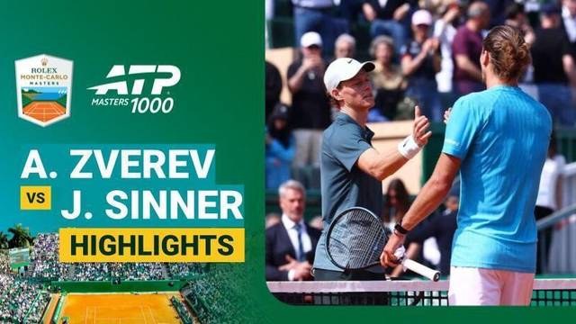 Alexander Zverev vs Jannik Sinner - Highlight | ATP 1000: Rolex Monte-Carlo Masters 2026