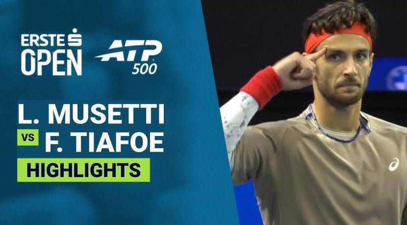 Lorenzo Musetti vs Frances Tiafoe - Round 1 | ATP 500: Erste Bank Open 2026